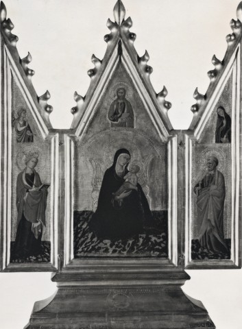Keyes, Murray Kendall — Pellegrino di Mariano. Madonna and Child with Saints — insieme